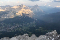 Vista dalla  cima Tofana 3244m